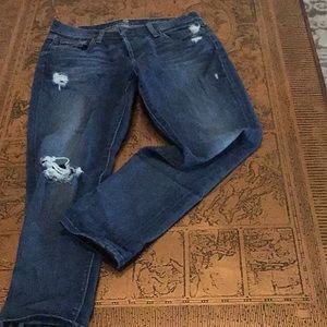 7 for All Mankind Josefina skinny boyfriend jeans